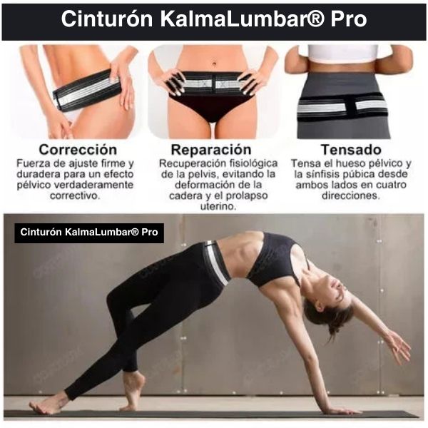 Cinturón KalmaLumbar® Pro -¡Bienestar en cada uso!